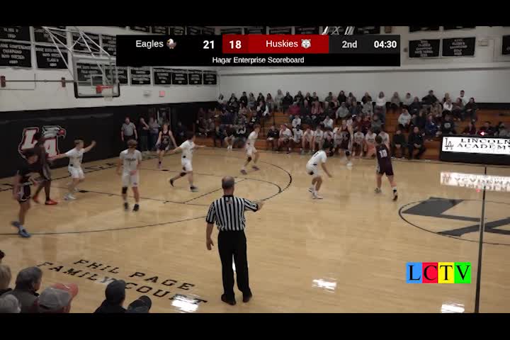 Thumbnail image for December 6, 2024 - Lincoln Academy vs. MCI - Varsity Boys Basketball