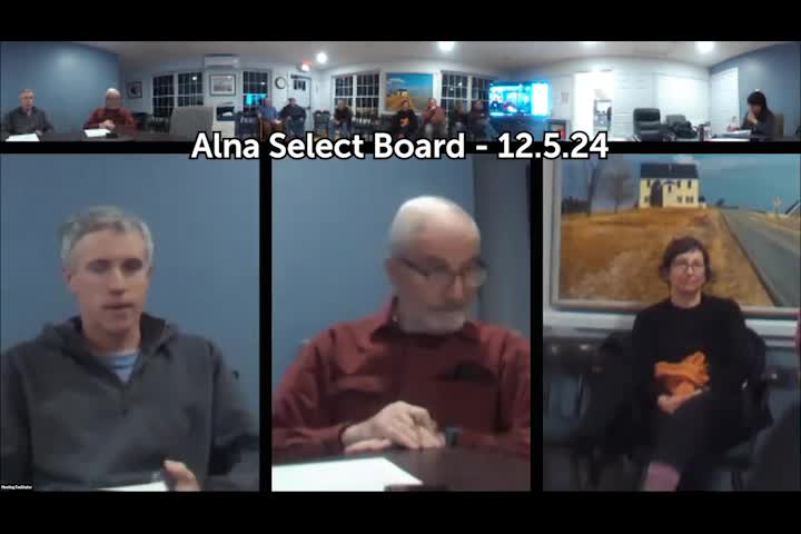 Thumbnail image for Alna Select Board - December 5, 2024