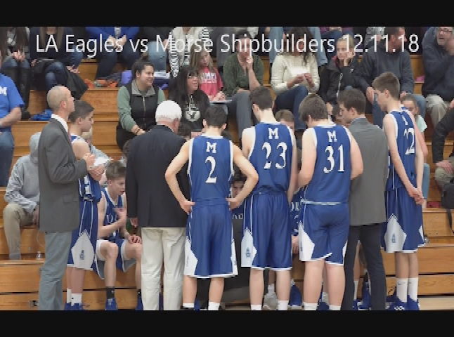 Thumbnail image for Lincoln Academy Boys vs Morse Basketball 12.11.18