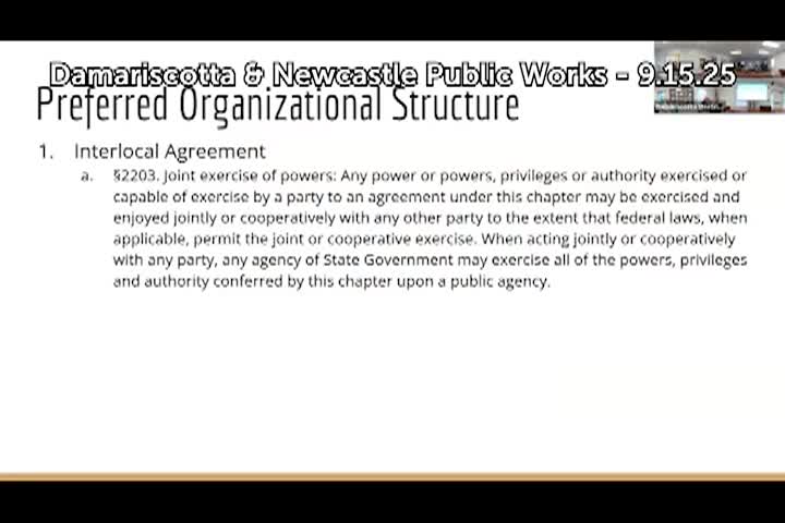 Thumbnail image for Damariscotta & Newcastle Public Works - September 15, 2025