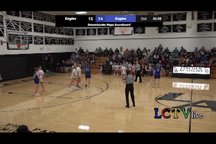 December 11, 2025 - Lincoln Academy vs. Erskine - Varsity Girls Basketball