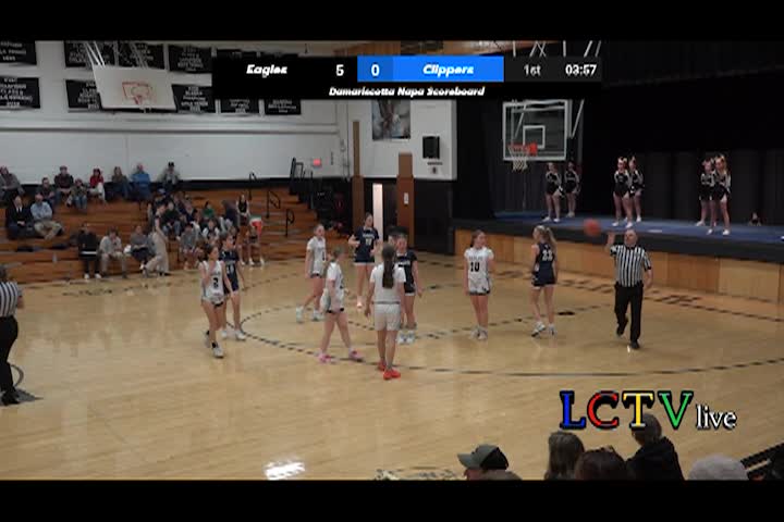 January 6, 2026 - Lincoln Academy vs. Yarmouth - Varsity Girls Basketball