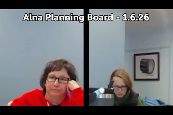 Alna Planning Board - January 6, 2026