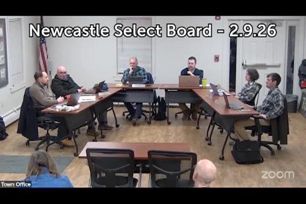 Thumbnail image for Newcastle Select Board - February 9, 2026