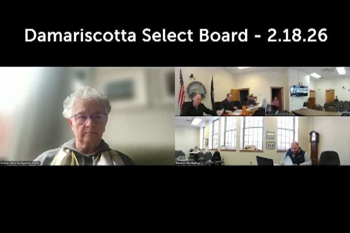 Thumbnail image for Damariscotta Select Board - February 18, 2026