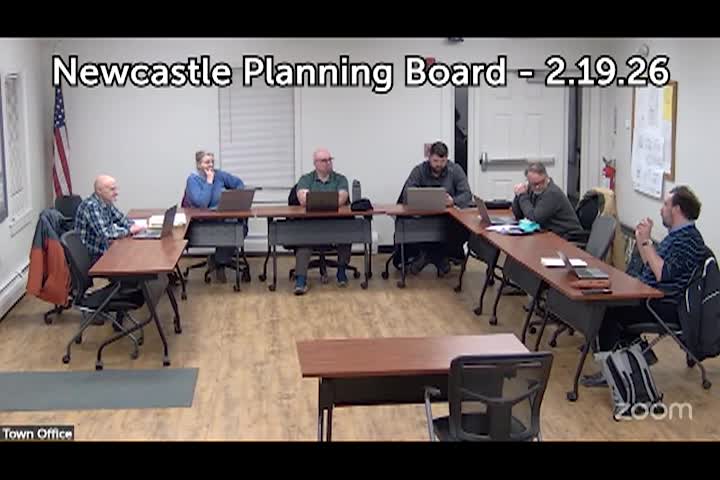Thumbnail image for Newcastle Planning Board - February 19, 2026