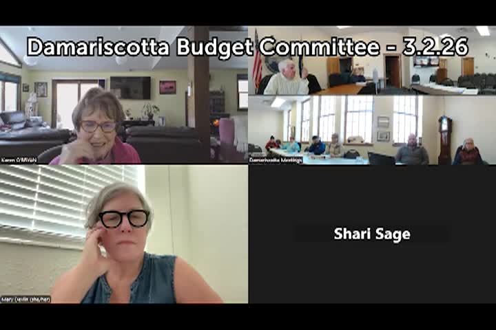 Thumbnail image for Damariscotta Budget Committee - March 2, 2026