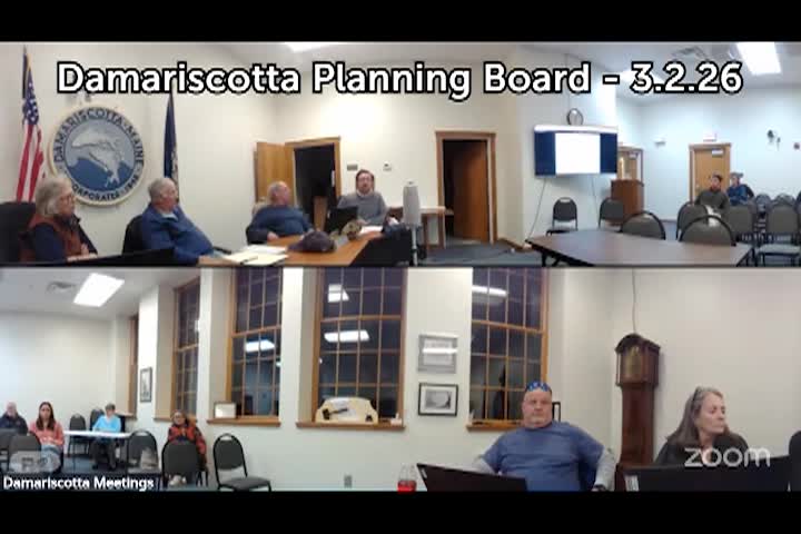 Thumbnail image for Damariscotta Planning Board - March 2, 2026