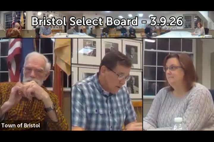 Thumbnail image for Bristol Select Board - March 4, 2026