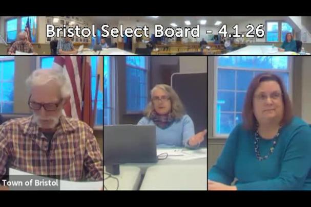 Thumbnail image for Bristol Select Board - April 1, 2026