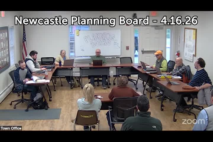 Thumbnail image for Newcastle Planning Board - April 16, 2026