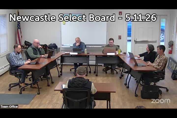 Thumbnail image for Newcastle Select Board - May 11, 2026