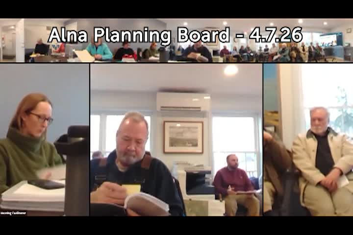 Thumbnail image for Alna Planning Board - April 7, 2026