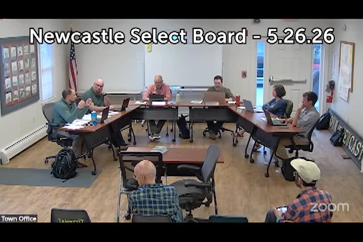 Thumbnail image for Newcastle Select Board - May 26, 2026