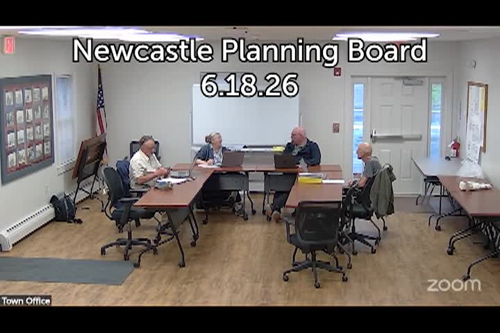 Thumbnail image for Newcastle Planning Board  - June 18, 2026