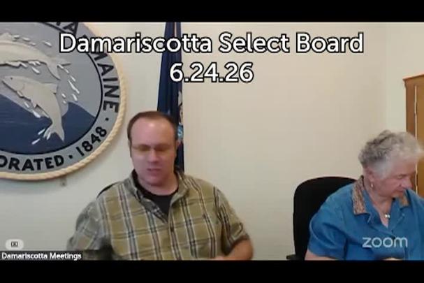 Thumbnail image for Damariscotta Select Board - June 24, 2026