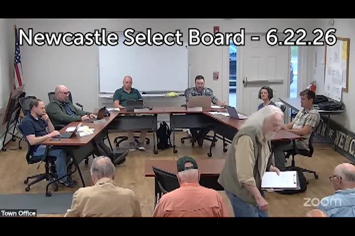 Thumbnail image for Newcastle Select Board - June 22, 2026