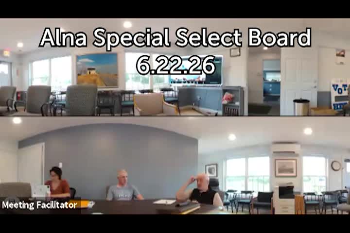 Thumbnail image for Alna Special Select Board - June 22, 2026