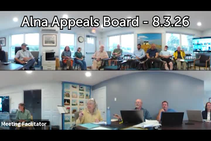 Thumbnail image for Alna Appeals Board - August 3, 2026