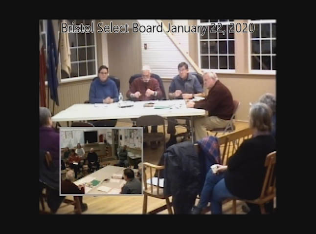Thumbnail image for Bristol Select Board January 22, 2020