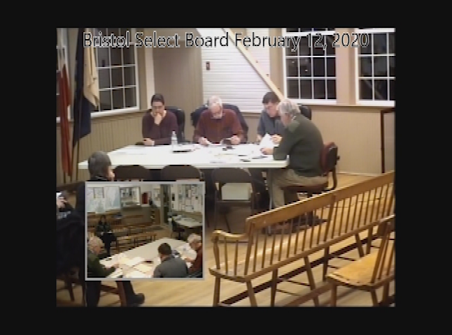 Thumbnail image for Bristol Select Board February 12, 2020
