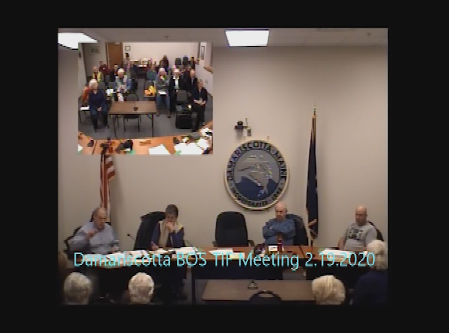 Thumbnail image for Damariscotta Select Board TIF Meeting February 19 2020