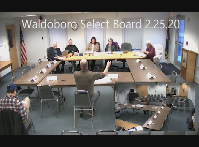 Thumbnail image for Waldoboro Select Board February, 25 2020