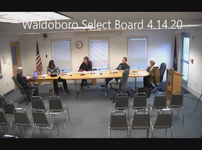 Thumbnail image for Waldoboro Select Board meeting - April 14, 2020