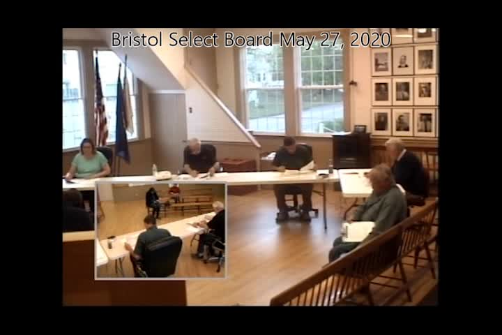 Thumbnail image for Bristol Select Board- May 27, 2020