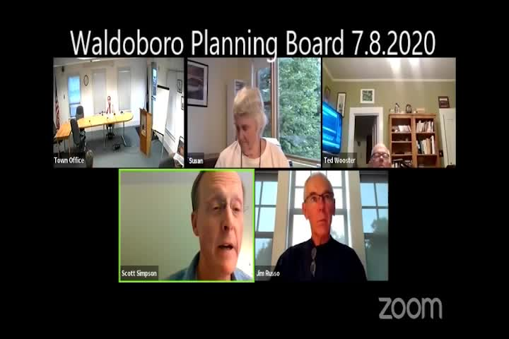 Thumbnail image for Waldoboro Planning Board - July 8, 2020