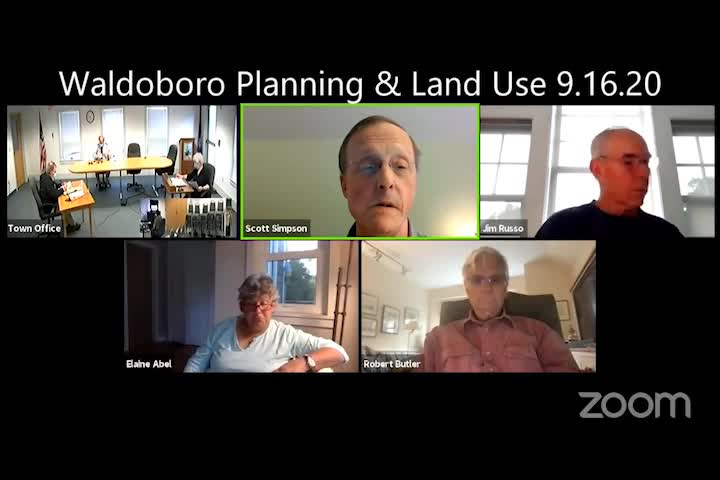 Thumbnail image for Waldoboro Planning and Land Use - September 16, 2020
