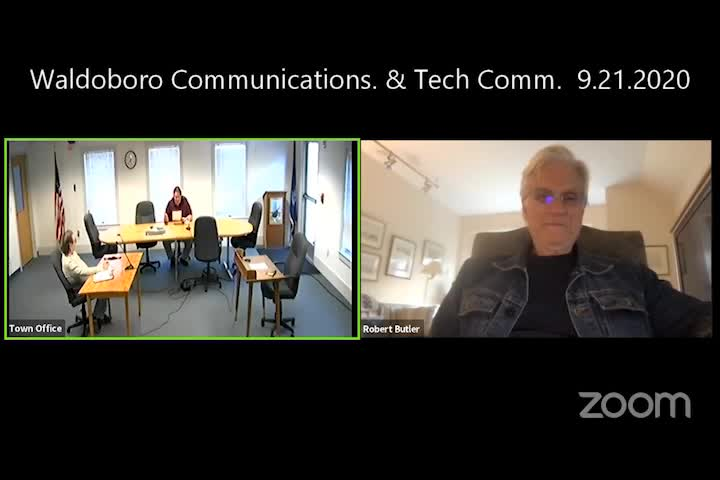 Thumbnail image for Waldoboro Communications & Technology Committee -  September 21, 2020