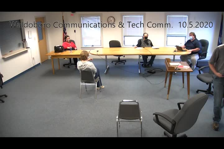 Thumbnail image for Waldoboro Communications and Technology Committee - October 5, 2020