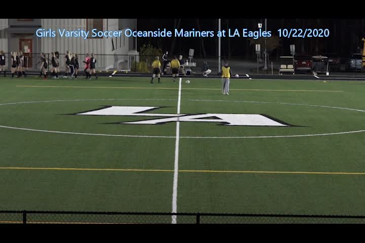 Thumbnail image for Lincoln Academy Girls Varsity Soccer - LA vs Oceanside - October 22, 2020