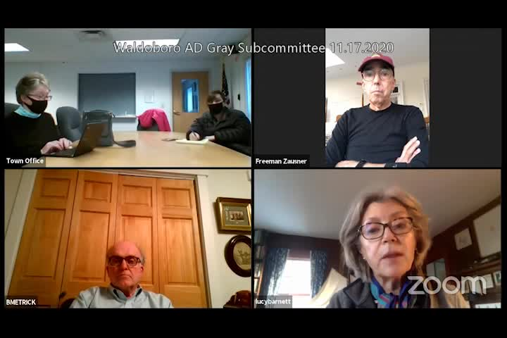 Thumbnail image for Waldoboro AD Gray Subcommittee - November 17, 2020