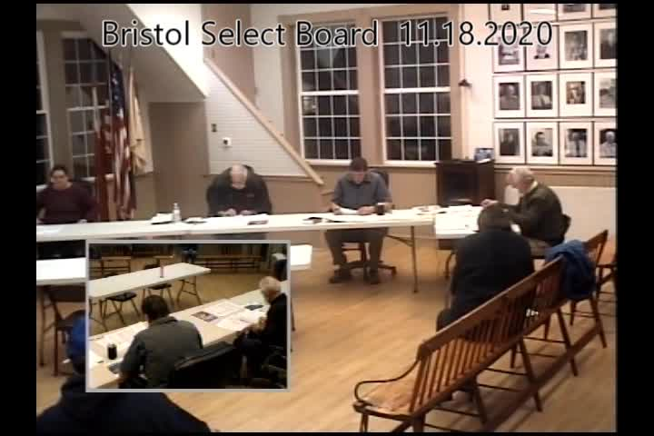 Thumbnail image for Bristol Board of Selectmen - November 18, 2020