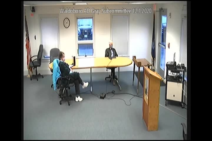 Thumbnail image for Waldoboro AD Gray Subcommittee - December 1, 2020