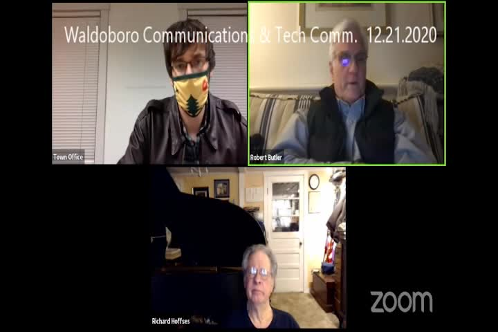 Thumbnail image for Waldoboro Communications & Technology Committee - December 21, 2020