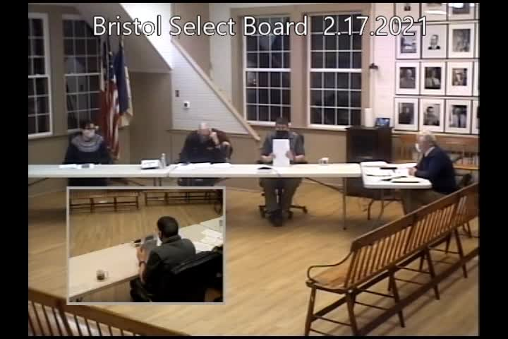 Thumbnail image for Bristol Board of Selectmen - February 17, 2021