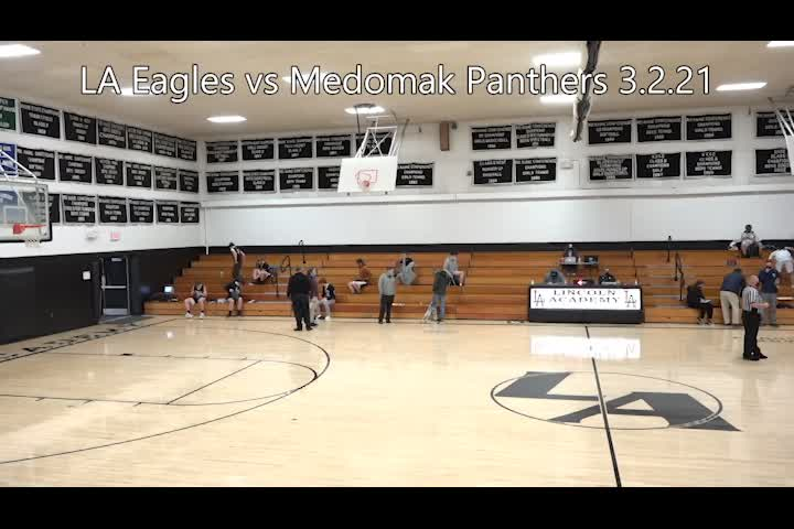 Thumbnail image for LA Basketball Boys vs. Medomak - March 02, 2021