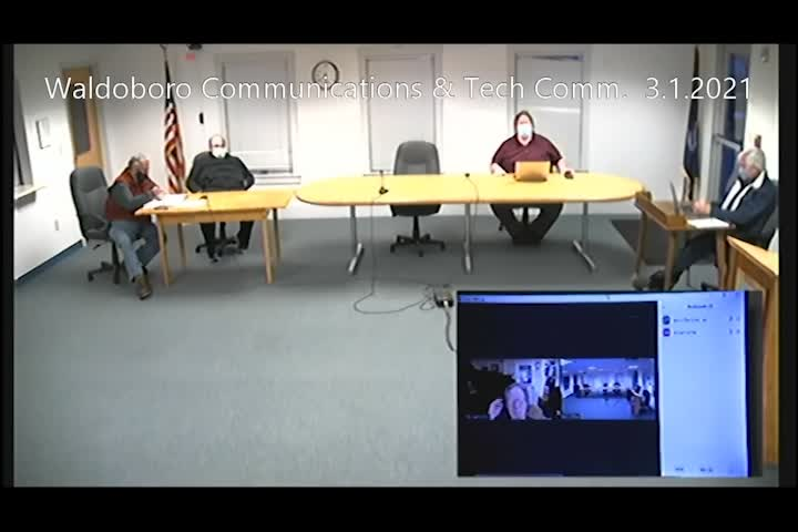 Thumbnail image for Waldoboro Communications and Technology Committee - March 01, 2021