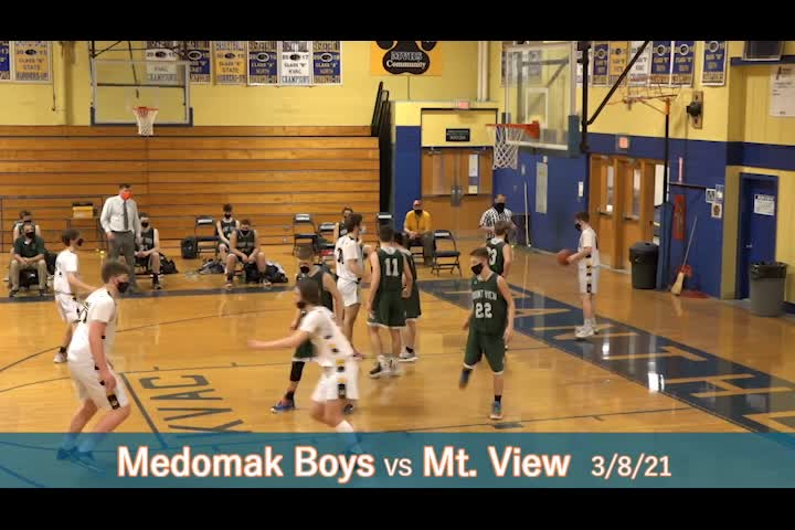 Thumbnail image for Medomak Boys Varsity vs Mt View - SEMI-FINAL - March 8, 2021