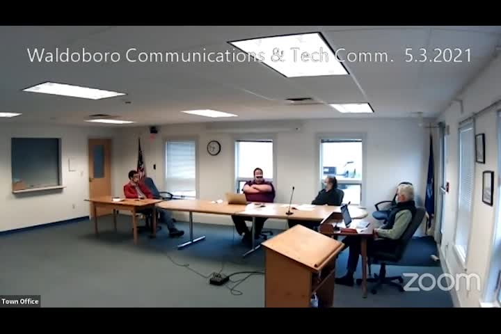 Thumbnail image for Waldoboro Communications Technology Committee - May 3, 2021