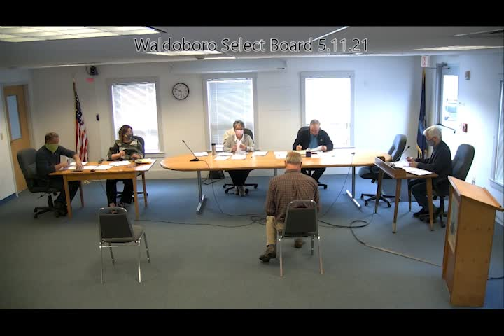 Thumbnail image for Waldoboro Board of Selectmen - May 11, 2021
