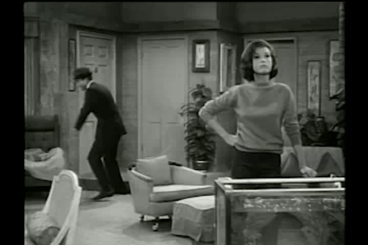 Thumbnail image for The Dick Van Dyke Show - S02-E09 - The Night the Roof Fell in