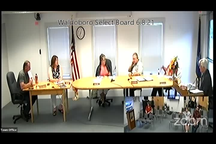 Thumbnail image for Waldoboro Board of Selectmen - June 8, 2021
