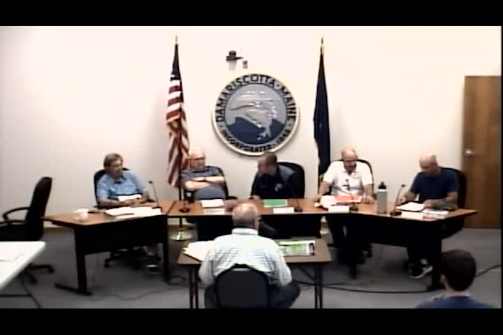 Thumbnail image for Damariscotta Select Board - August 4, 2021