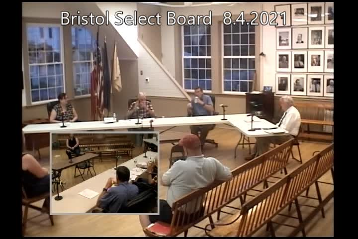 Thumbnail image for Bristol Select Board -  August 4, 2021