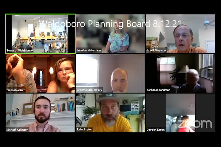 Thumbnail image for Waldoboro Planning Board - August 12, 2021