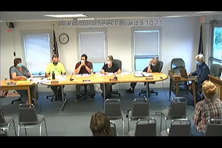 Thumbnail image for Waldoboro Select Board - August 10, 2021